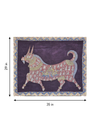 The Sacred Goat in Mata ni Pachedi by Vasant Manubhai Chittara 