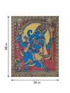The Vibrations of the Conch: Lord Ganesha in Kalamkari by Harinath N.