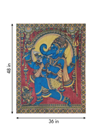 The Vibrations of the Conch: Lord Ganesha in Kalamkari by Harinath N.