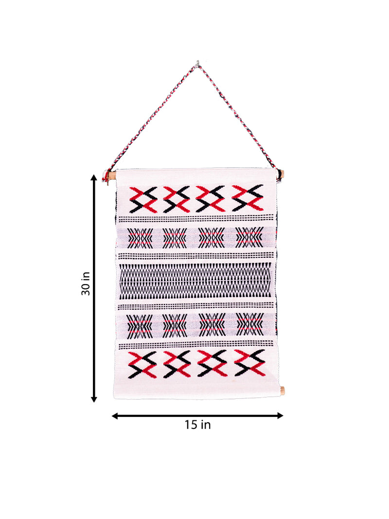 Tradition Meets Modernity: Bohemian Naga Wall Hanging by Antaran