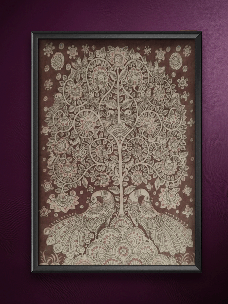 shop Tree Of Life In Kalamkari By Harinath N