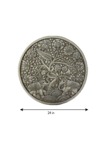 Tree of Enchantments (Tree of Life) in Stone Dust painting by Amita Sachdeva