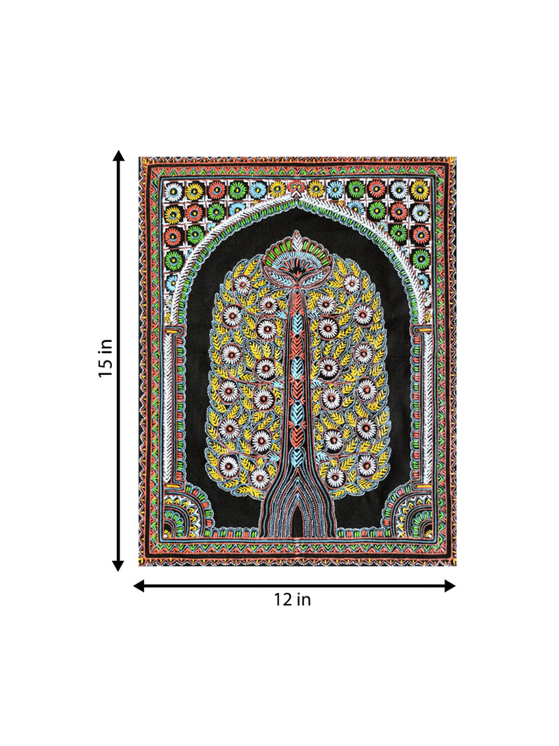 Tree on cloth in Rogan