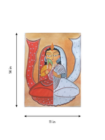 The Two Facets in Kalighat by Sonali Chitrakar