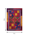 Vibrant Geometry: Lines, Triangles, and Squares in Banjara Embroidery by Sapavat Siddu