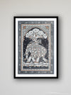 Music of Love: The Splendor of Lord Krishna on Kandarpa Hasti Pattachitra Painting available in shop for purchase.