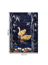 A Pair Of Swan  in Batik and Kantha for sale