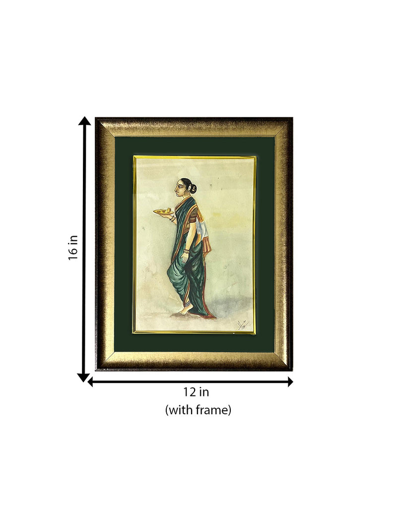 A Women in Mysore painting for sale