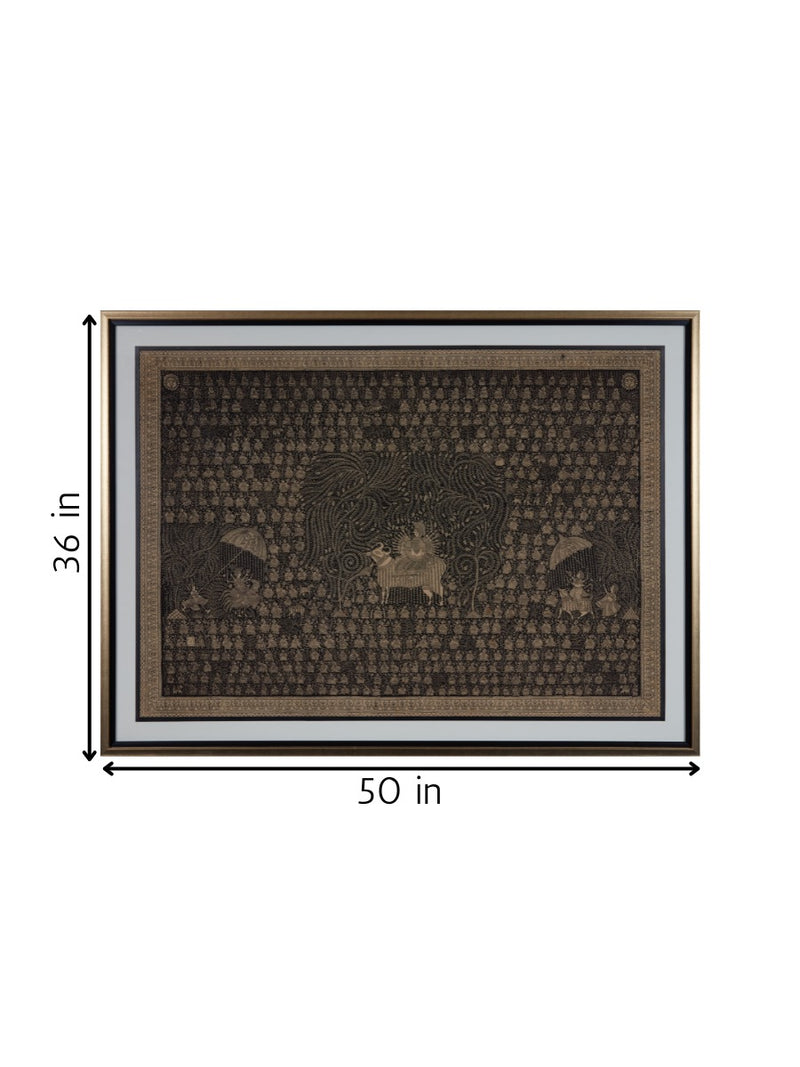 Bahuchar Mata, Visat Mata and Meldi Mata in Mata ni Pachedi for sale