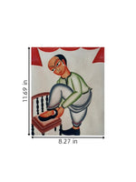 Cultural Intricacies: Kalighat Art for sale
