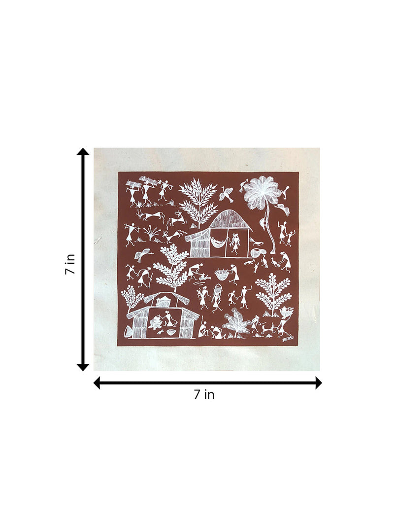 Cultural Life of Warli Tribe, Warli Art for sale