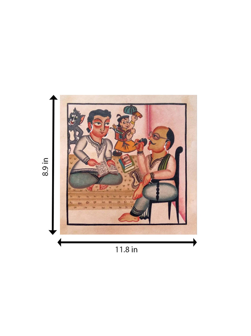 Lessons of Adolescence: Kalighat Art for sale