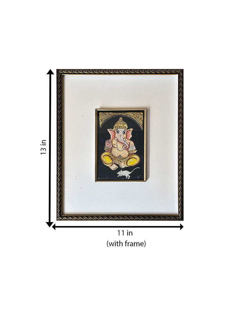 Lord Ganesha in Mysore painting for sale