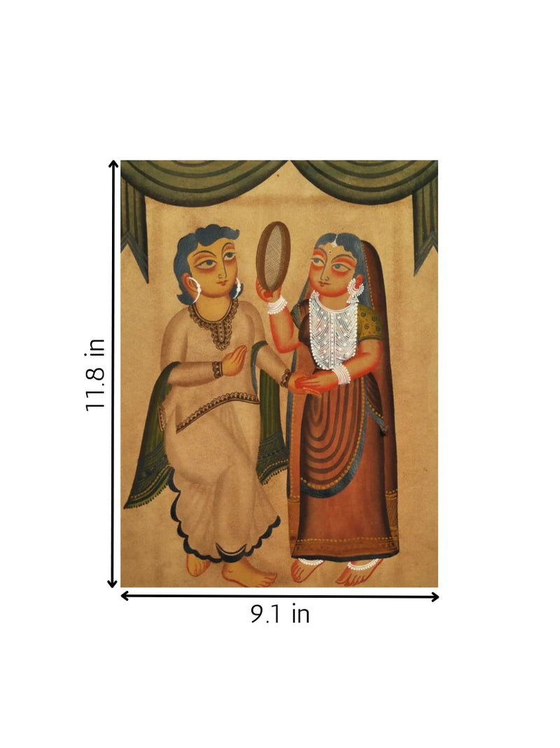 Rituals of Devotion: Kalighat Art for sale