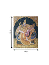 Saraswati's Serenity: Mysore Painting for sale