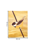 Sparrow in Mysore Rosewood Inlay for sale