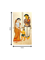 The Bond of Family in Kalighat Art for sale