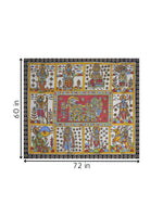 10 avatars of vishnu in Kalamkari by K. Lakshminarayanan