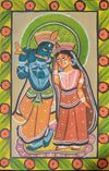 buy A Tale of Eternal Devotion and Love Bengal Pattachitra Painting 