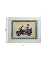 Bike Ride In Pithora art by Chanchal Soni for Sale