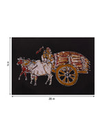 Bullock Cart in Batik by Prakash Yasala