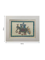 Order Elephant Savari In Pithora art by Chanchal Soni