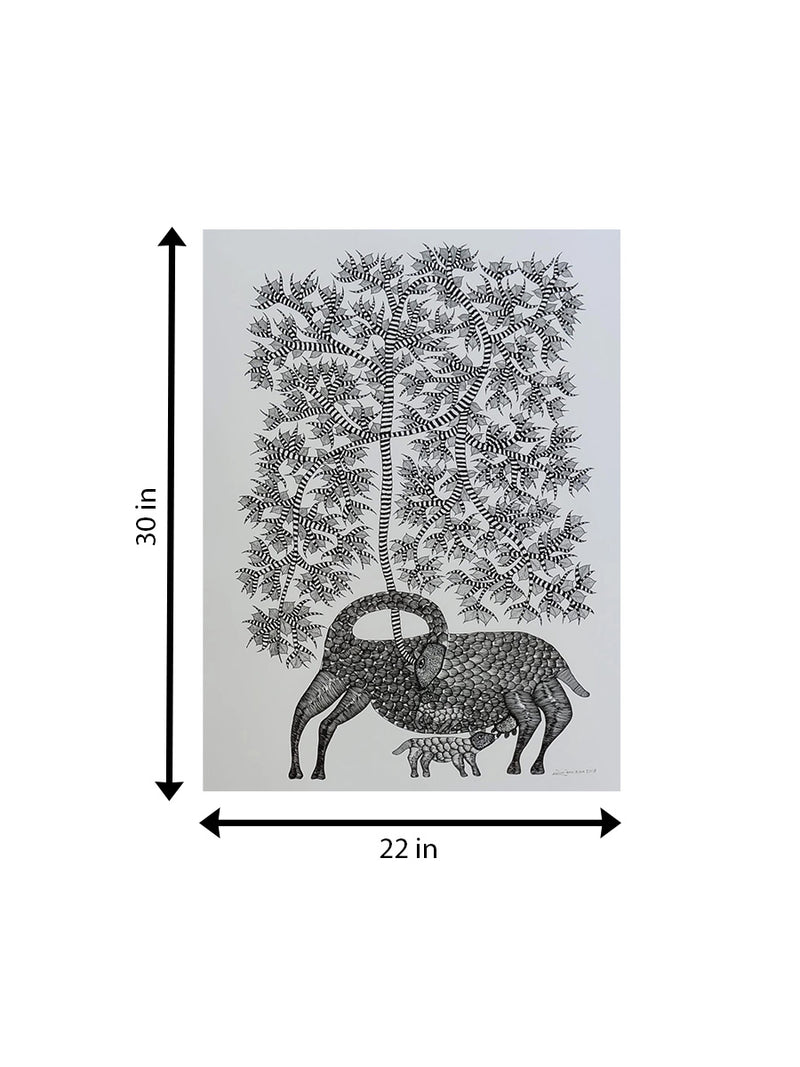 Order Gond Painting by Saroj Venkat Shyam