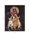 Lord Krishna in Batik by Prakash Yasala
