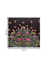 Lotuses and butterflies in Batik and Kantha for sale