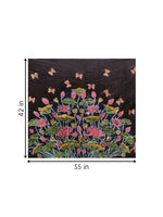  Lotuses and butterflies in Batik and Kantha for sale