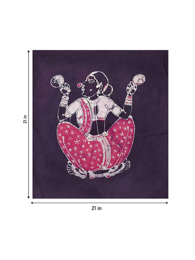The Lady Musician in Batik by Pakash Yasala