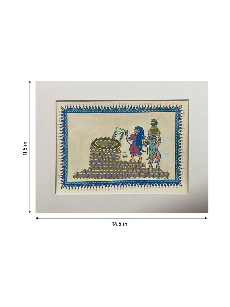 The Well of Life In Pithora art by Chanchal Soni for Sale