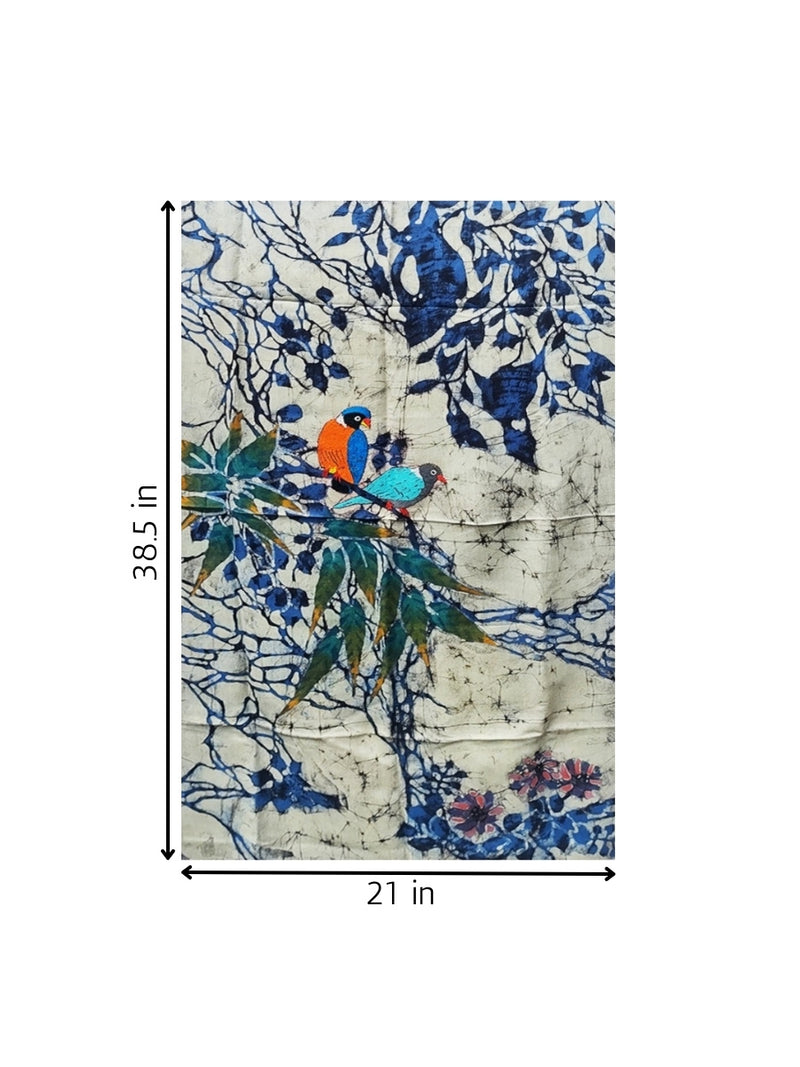 Two birds  in Batik and Kantha for sale
