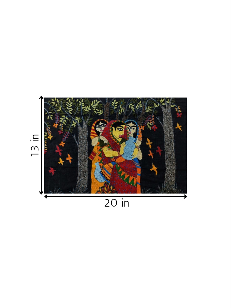 Village Women in Batik and Kantha for sale