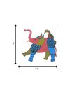 Elephant in Gond by Kailash Pradhan