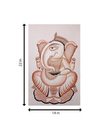 Lord Ganesha In Kalighat by Anwar Chitrakar for sale