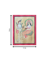 Shiv Parvati In Kalighat by Manoranjan Chitrakar  For Sale