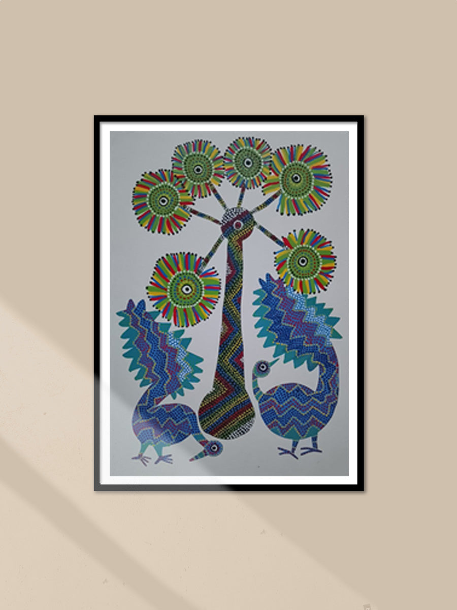 Shop Tree of life Bhil art by Shersingh Bhabor