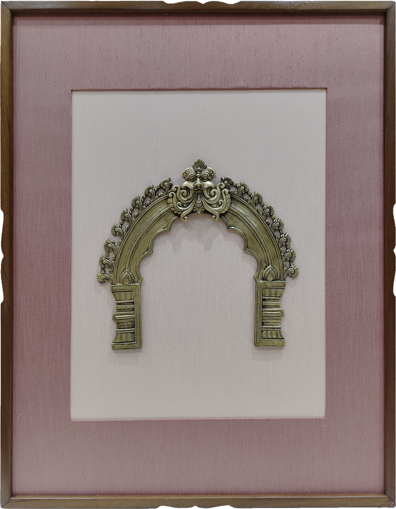 Buy Traditional Frame in a Brass artwork by Gramin arts