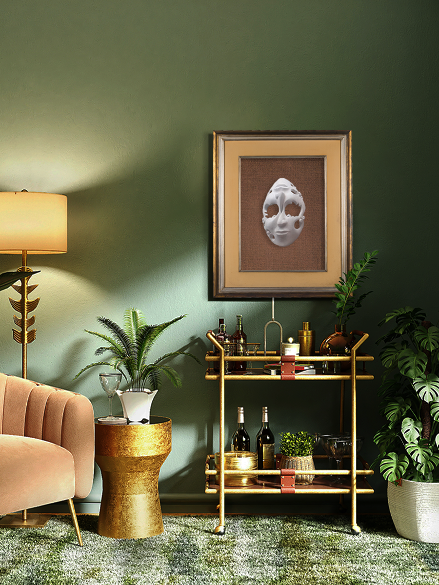 Shop Wooden Masks from West Bengal by Paramesh Sarkar 