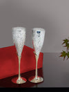 buy online Floral designs on silver glasses: Moradabad Metal Craft by Mohd. Amir at memeraki.com