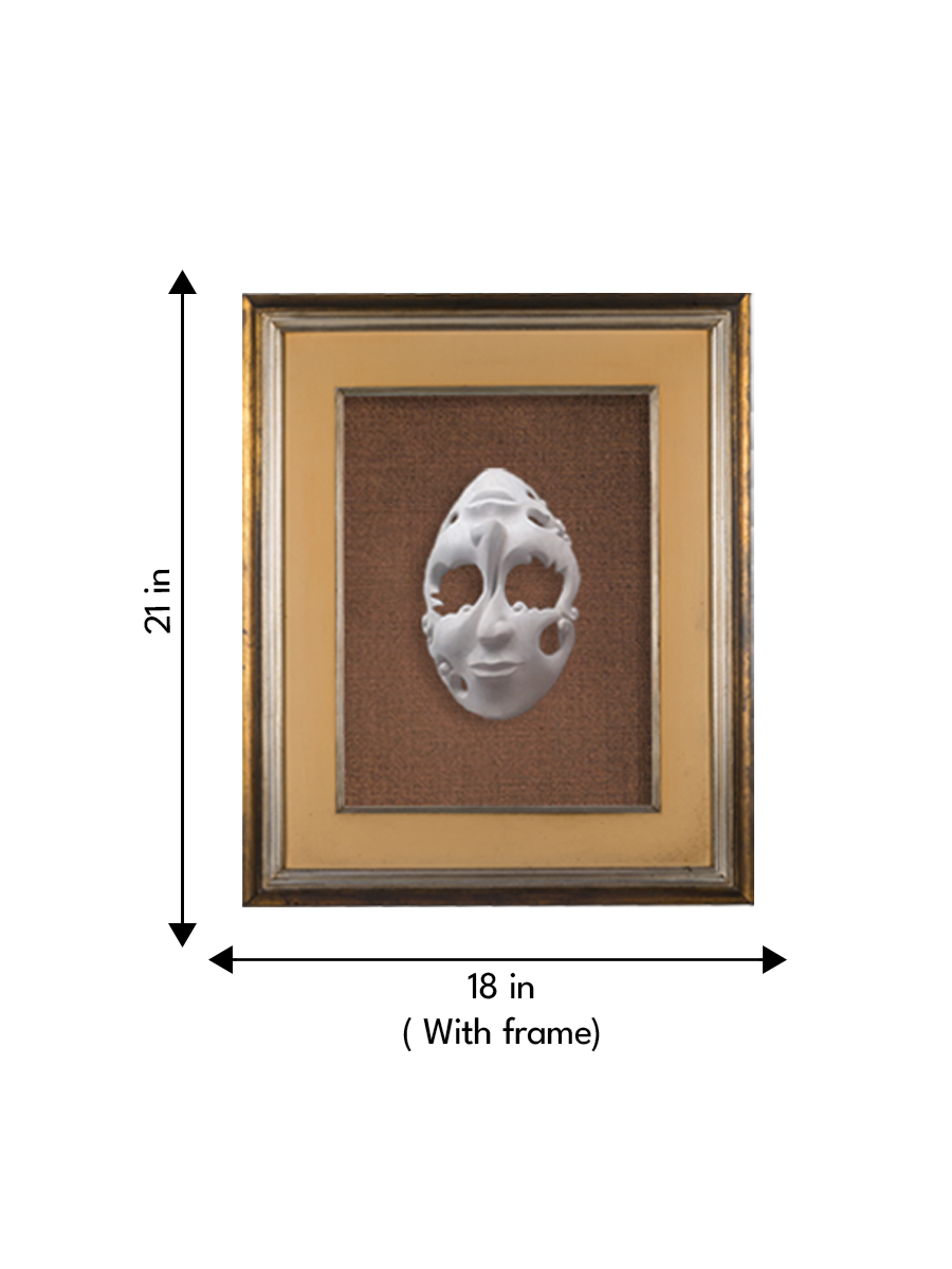 Wooden Masks from West Bengal for sale