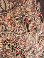 Living Roots, Shared Harvests in Kalamkari and Zari Zardozi KALAMKARI ZARDOZI ARTWORK BY SUDHEER AND MD. BILAL