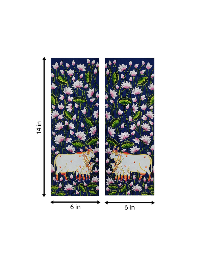 The Pastoral Grace : Cows and Lotuses in Pichwai by Dinesh Soni