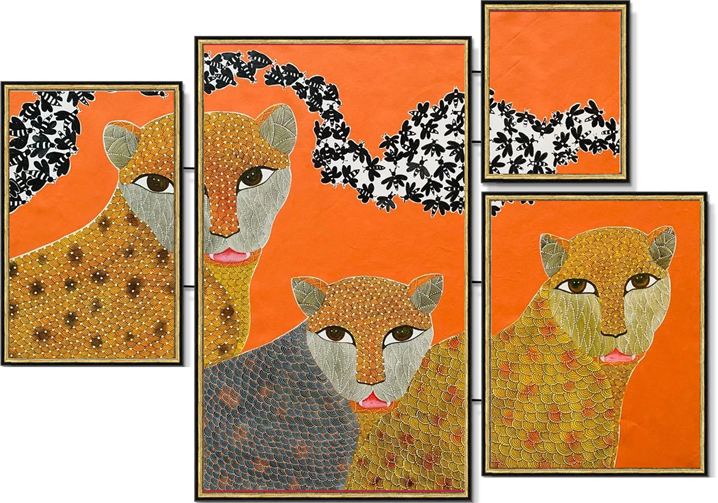Tiger In Gond by Venkat Shyam Thumbnail
