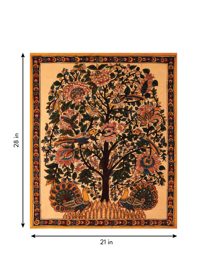 Tree of Life Kalamkari Painting by Siva Reddy