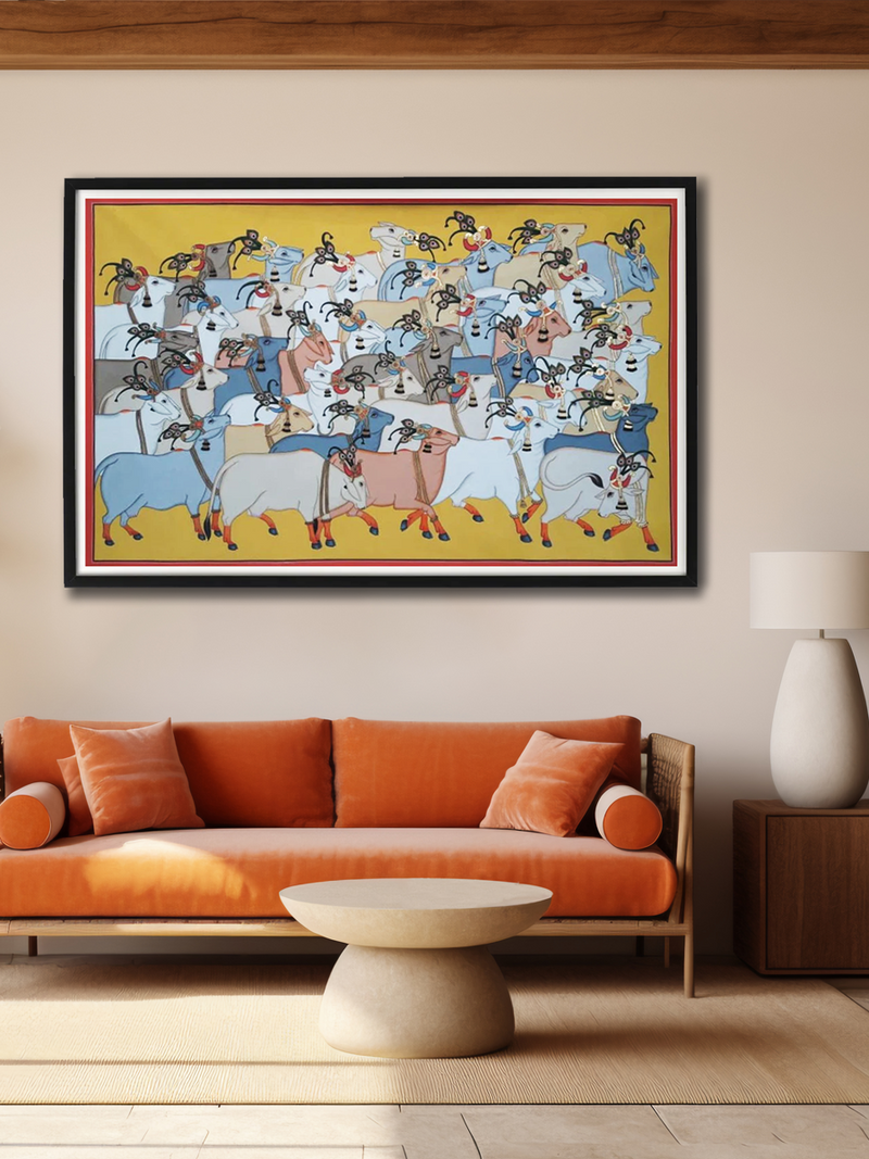 Buy A Herd of Cows pichwai painting