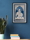 Our shop offers the chance for the procurement of the enchanting Lord Krishna on Kandarpa Hasti Pattachitra Painting.