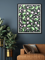 Buy Stylised lotuses in a pond Pichwai art