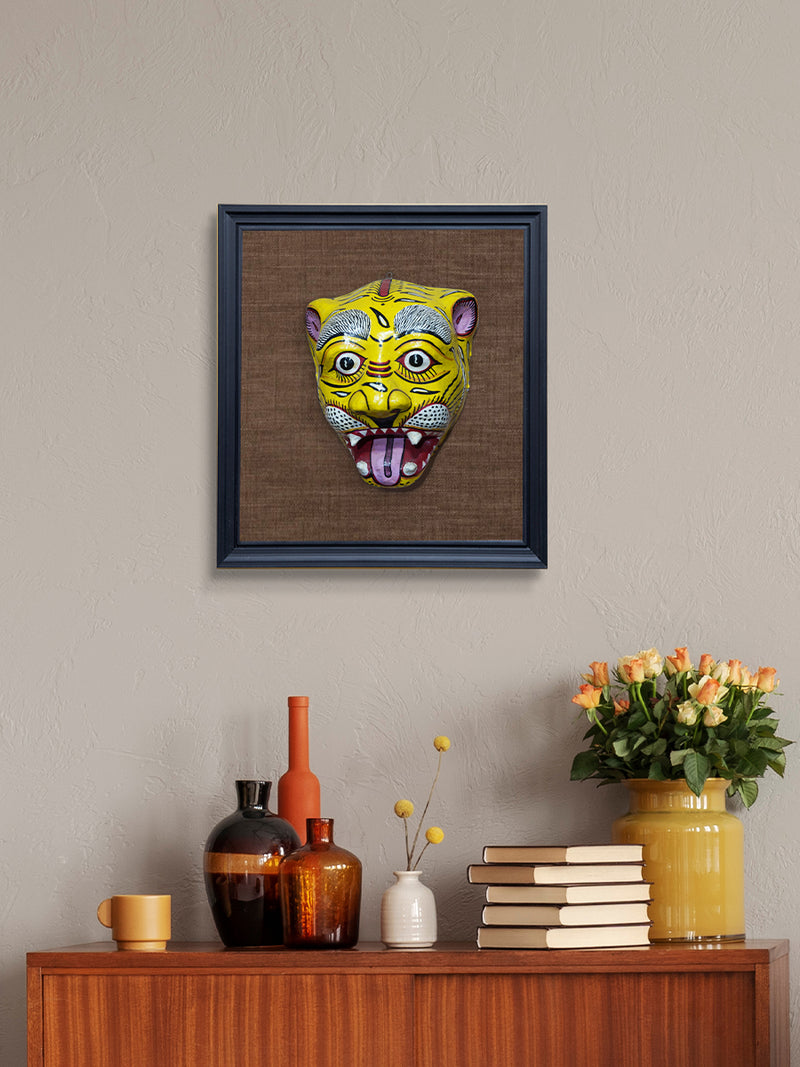 Buy the Radiant Glory: The Yellow Tiger Face from our online store.